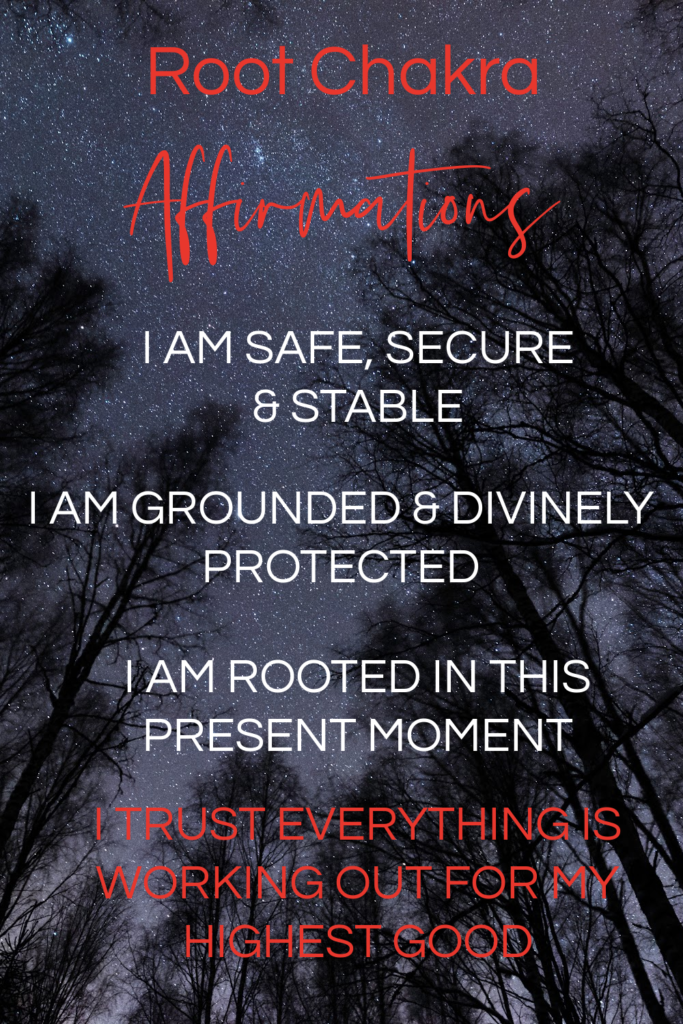 Chakras affirmation with a Mindset and Energy Coach