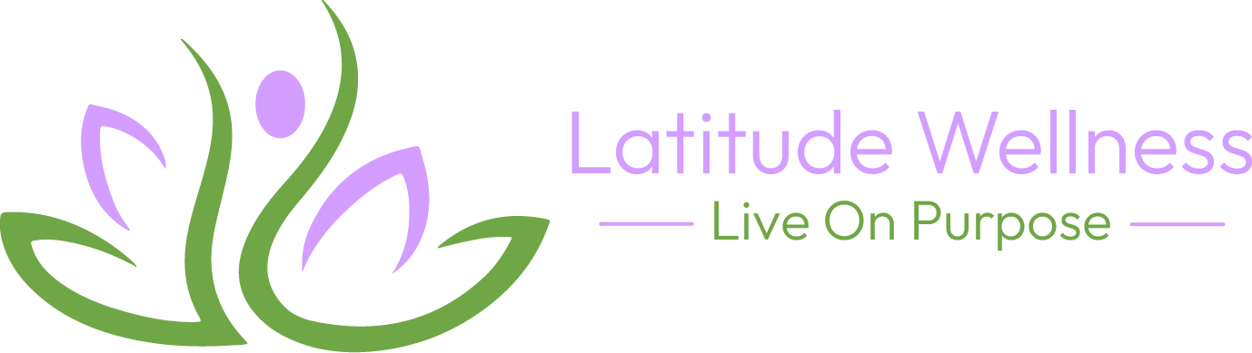 Latitude Wellness Logo for Dark Backgrounds